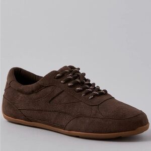 American Eagle Retro Low Brown Vegan Suede Sneakers Women’s Size 8 Shoes